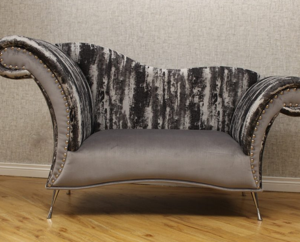 Killymoon Archer Chaise - patterned