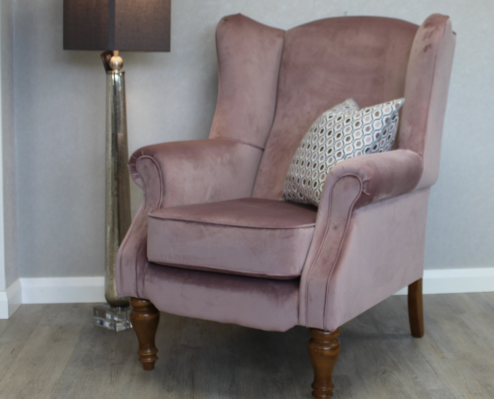 Killymoon Louie Chair - Pink