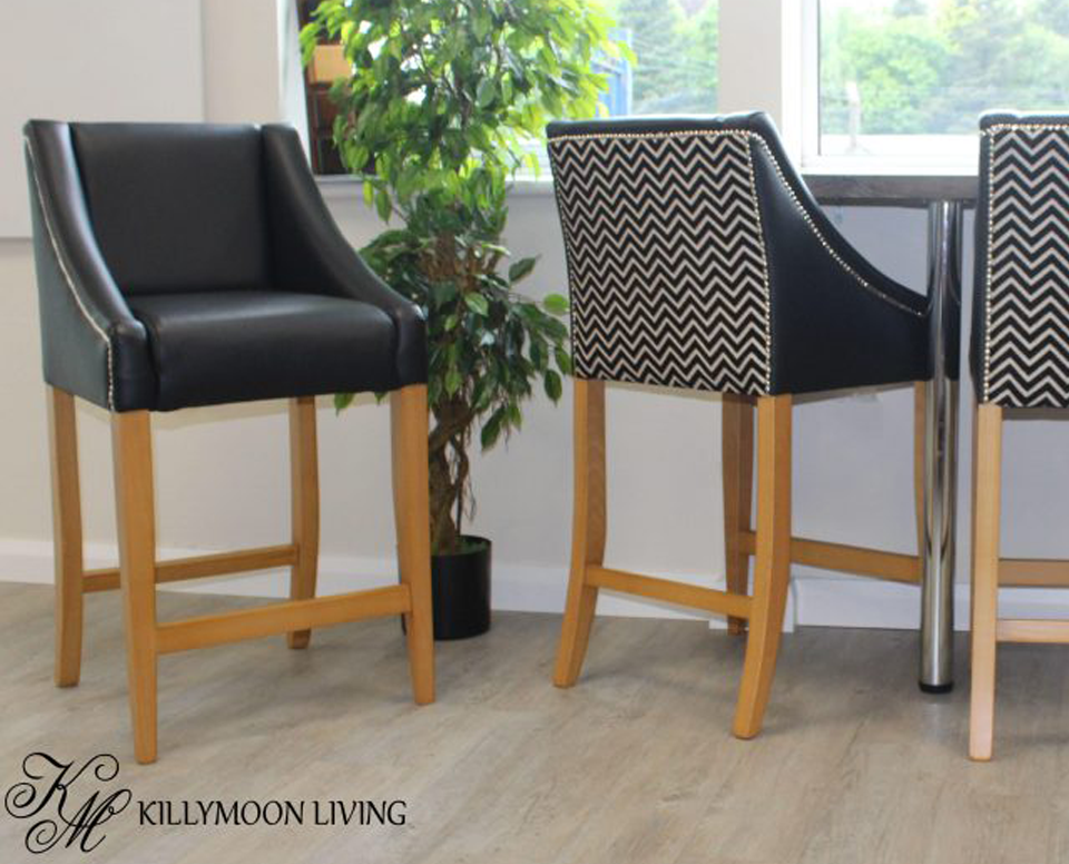 Killymoon Lucy Bar Stool - Front & Back