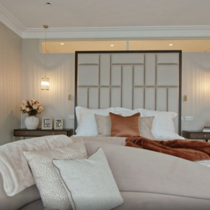 Luna Bedframe Handmade Furniture Northern Ireland Bespoke Headboards Interior Design